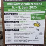 Schützenverein Boelerheide Plakat zum Sommerfest 2025